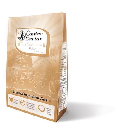 Canine Caviar Canine Caviar 901275 Free Spirit Alkaline Holistic Entre All Life Stages; 4.4 pound - 8 Bags Per Bale 901275